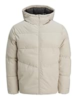 JACK & JONES Herren Jjglobal Puffer Jacket, Moonbeam, x_l