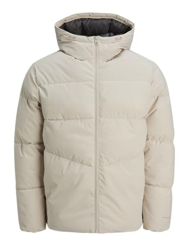 JACK & JONES Herren Jjglobal Puffer Jacket, Moonbeam, x_l