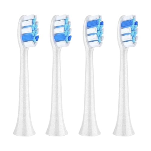 Fairywill P11 T9 P80�d�����u���V�w�b�h�ɑΉ��B(WHITE 4pcs)