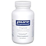 Pure Encapsulations Thyroid Support Complex - Supports Thyroid Health* - Antioxidant Infusion - with Ashwagandha & Iodine - Non-GMO & Vegetarian - 120 Capsules