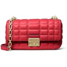 Michael Kors Womens Tribeca Small Convertible Chain Shoulder Bag