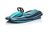 stiga snow racer classic Sicher für Kinder aller Altersgruppen ab 3 Jahren: Der Sitz des Gizmo Stratos mit Anti-Rutsch-Kunststoff verhindert, dass Kinder abrutschen und die eingebaute Bremse und das Lenkrad bieten maximale Kontrolle, um gefährliche Kollisionen zu verhindern. Darüber hinaus hat das Kunststoffdesign keine scharfen Kanten und korrodiert nicht. Mit einer Traglast bis 113,5 kg. Der Stratos Bobschlitten ist für Kinder ab 3 Jahren geeignet.