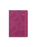 Letts of London Block A6 week to view 2025 diary - pink