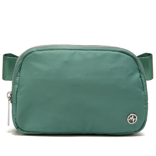 Image of Pander Everywhere Belt Bag for Women, Fashion Waist Packs, Crossbody Bags with Adjustable Strap (Eucalyptus Green).
