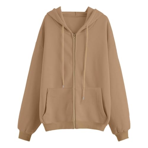 Cute Sweatshirts for Teen Girls Fleece Zip Up Hoodies Stylish Fall Cropped Pullovers Kids Youth Long Sleeve Jacket3