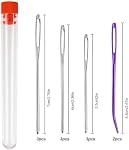 Large Eye Blunt Needles, Darning Yarn Tapestry Needle for Knitting Big Eye Blunt Yarn Sewing Wool Needles for Hand Sewing Crochet 11 Pcs