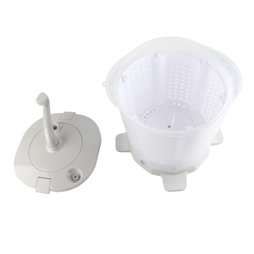 Machine à laver à manivelle avec panier détachable et essorage ultra rapide