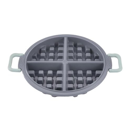 Molde de silicona para gofres,Molde de silicona para cuencos de gofres,Molde para bandeja para hornear antiadherente | Molde para bandeja para hornear de calidad alimentaria, máquina para hacer gallet