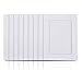 Enenes 30 PCS Paper Photo Frames 5x7 Inch Picture Frame with Wooden Clips & Jute Twine White Cardboard Photo Frame Wall Decor for Home, Office, School
