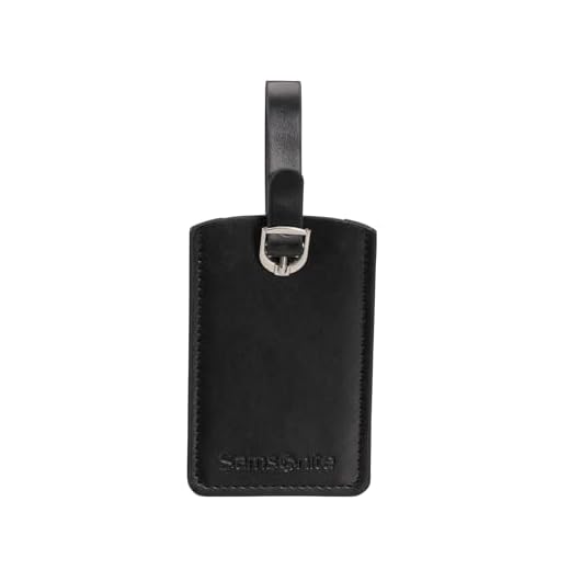 Samsonite Black Luggage Tag Set of Two