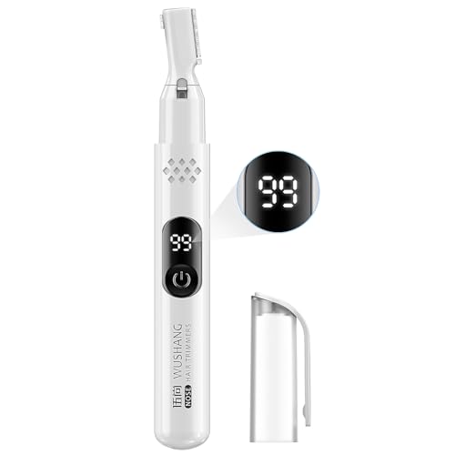 眉毛シェーバー メンズ レディース 【小型・1台多役・LCD電量表示】...