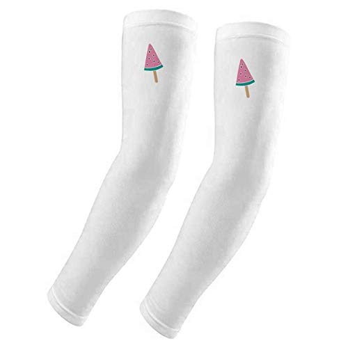 Funda para brazo de helado rosa transpirable contra el viento