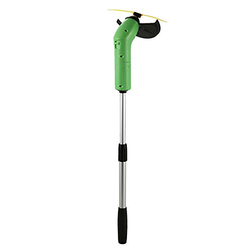 Asuinxurr Césped de recorte inalámbrico jardín borde herramientas decorativas con ataduras de cable estándar