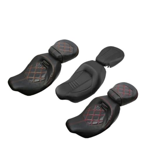 Asiento doble de motocicleta para turismo Electra Glide FLHT 2009-2023 2