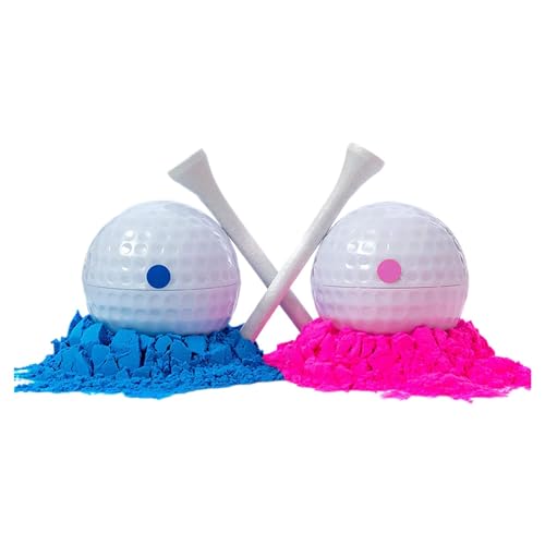 Vaveren 58038691106650095 Gender Reveal Golf Balls Revealing Balls cover