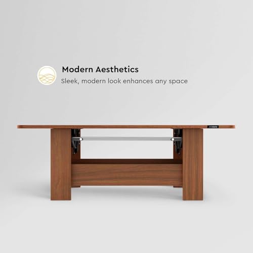 Image of Interio by Godrej Coffee Table Transpose V2 Coffee Table for Living Room, Brown