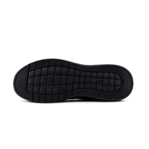 Image of Bernal Black Sneakers for Women Walking Shoes Non Slip Lightweight Casual Breathable Tennis Shoes Work Travel