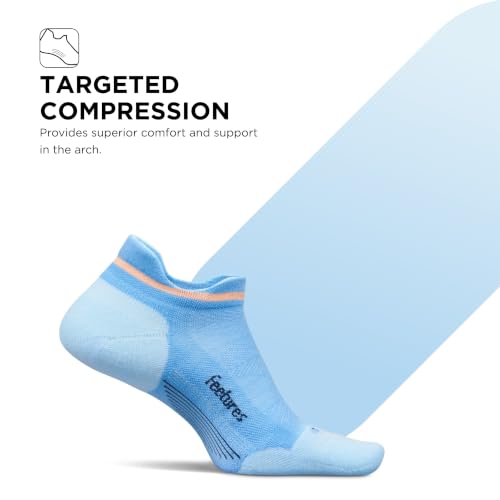 Image of Feetures Elite Max Cushion No Show Tab - Running Socks for Men & Women, Athletic Compression Socks, Moisture Wicking