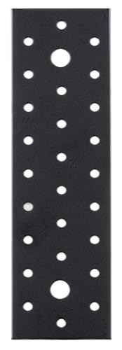 Alberts 329471 nera-plastificata-200 x 60 x 2 mm, Nero