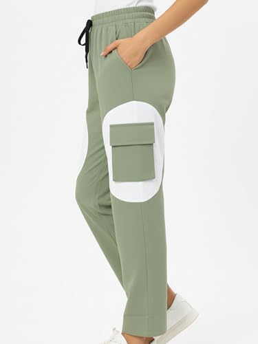 Image of ADDYVERO Women Cargo Lose Fitting Side Pockets Detailing High Waisted Casual Cargo Pant
