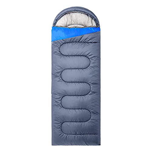 Sac de couchage léger bleu pour vos nuits sous la tente en camping