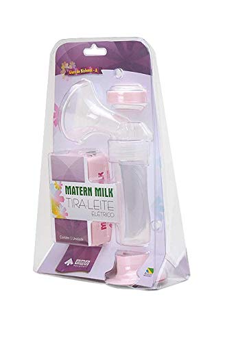 Bomba tira leite elétrica 110 V - Rosa - Tira Leite Elétrico Matern Milk