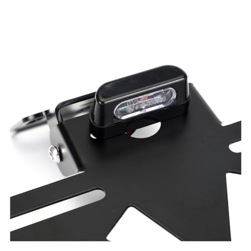 Support plaque moto universel réglable pour éliminer la bavette arrière d'origine