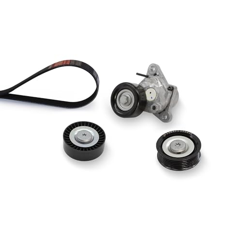 GATES K025PK1810 courroie trapézoïdale à nervures en caoutchouc pour Hyundai Tucson et Kia Sportage