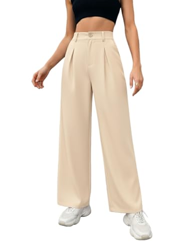 Image of Nermosa High-Waist Korean Trousers with Wide Baggy Fit | Trendy GenZ Streetwear Pants