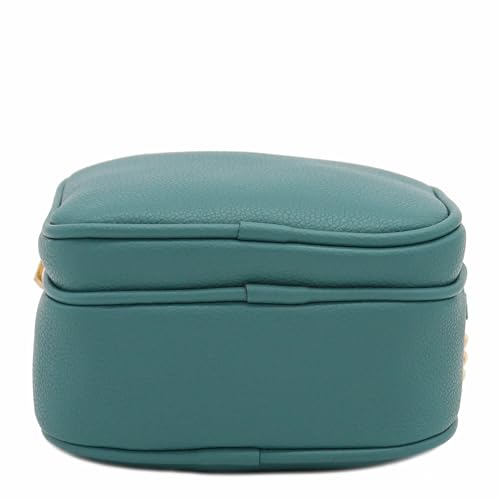 Image of FashionPuzzle Multi Pocket PU Leather Casual Medium Crossbody Bag with Adjustable Strap