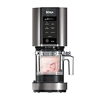 Ninja CREAMi Gelatiera, macchina per gelato e dessert congelati, 1,4 l, 3 vasetti, 7 programmi, per...