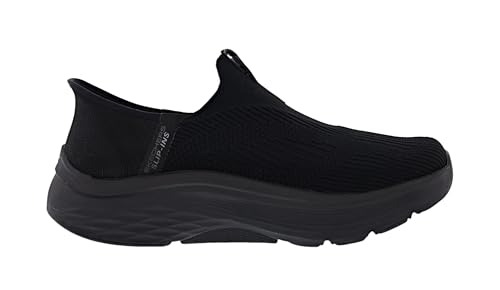 Skechers Men's Slip-Ins: Max Cushioning Arch Fit- Fortuitous Walking Shoes, Black/Black, 10.5 4E2