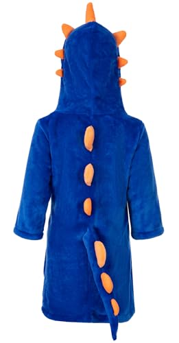 Kids Toddler Dinosaur Hooded Bathrobe Sleepwear Dinosaur Gifts for Boys Girls2