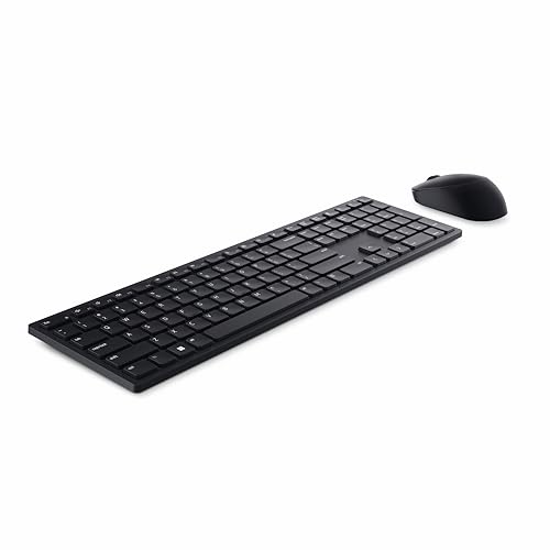 Clavier et souris sans fil Dell pour organiser un bureau à domicile épuré