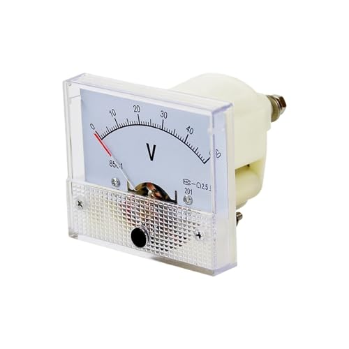 Voltmètre DC 300V résistant aux interférences avec aiguille pour tableau