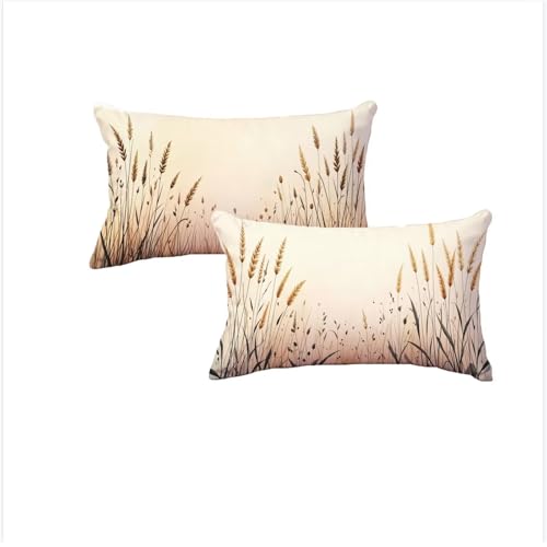 Housse coussin 60x90cm velours imperméable avec fermeture éclair invisible et motif