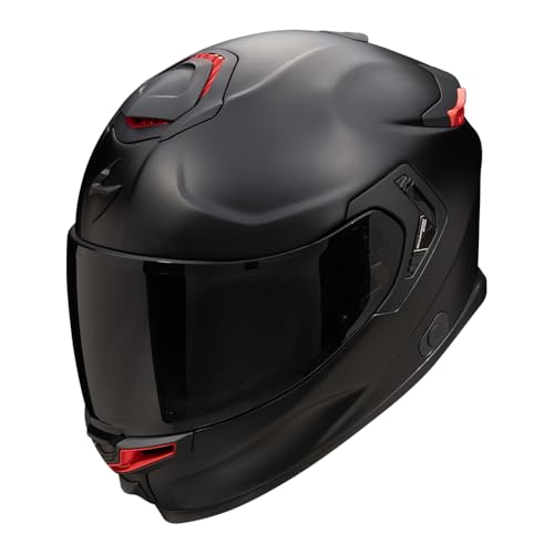 EXO-GT SP Air Solid Motorrad Helm, Matt Schwarz Rot