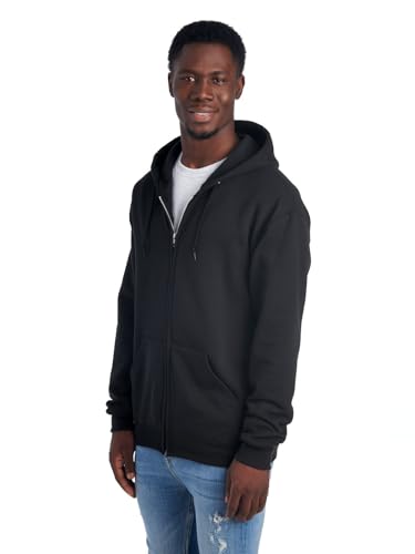 Image of Jerzees Men's NuBlend Fleece Hoodies & Sweatshirts, Cotton Blend, Sizes S-3X