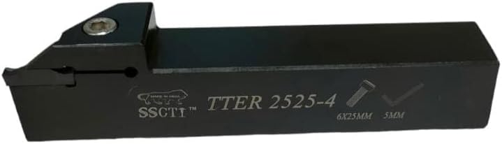 TTER 2525 4T16, TEAGUTEC 4mm, OD GROOVING TOOL HOLDER