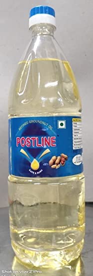 Postline Refined Groundnut Oil HDPE jar, Cooking Frying Oil Peanut Oil ||100% Naturtal | Farm Extracted| (1 Liter) (B0C53WV6DP) Amazon Price History, Amazon Price Tracker