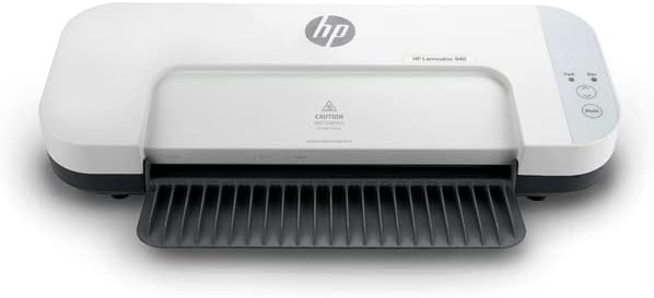Miniatura 3 de HP - Máquina laminadora caliente y fría con 50 bolsas de laminación, laminador térmico de 9.2 pulgadas con 4 rodillos, ideal para fotos y documentos