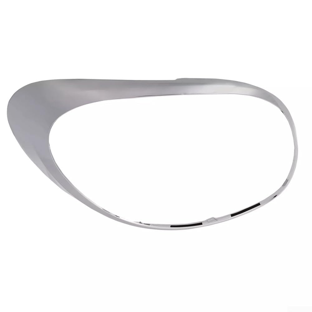 Anello di rivestimento per fanale posteriore sinistro, cornice per fanale posteriore 68235995AA 77366440 per Fiat per 500L 2014-20 finiture cromate automobilistiche