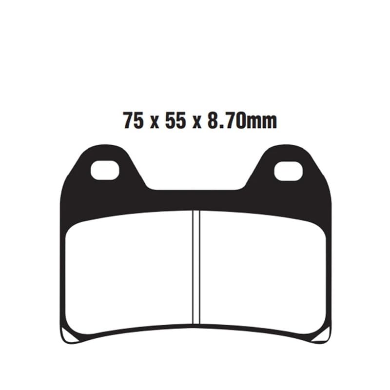 Klocki hamulcowe do motocykla przód i tył dla XJR400 XJR 400 zacisk Br-embo 1995 1996 1997 1998 1999 FZ400 FZ N 1885