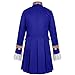 Baroque Halloween Costume for Men Embroidered Vintage Tailcoat Gothic Cosplay Outfit Retro Court Jacket Party Stage Blue