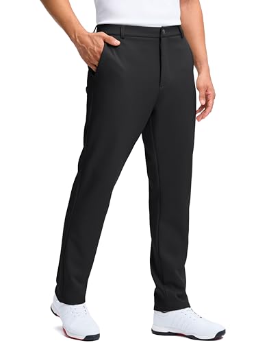 Pudolla Winter Golf Pants for Men Fleece Lined 30