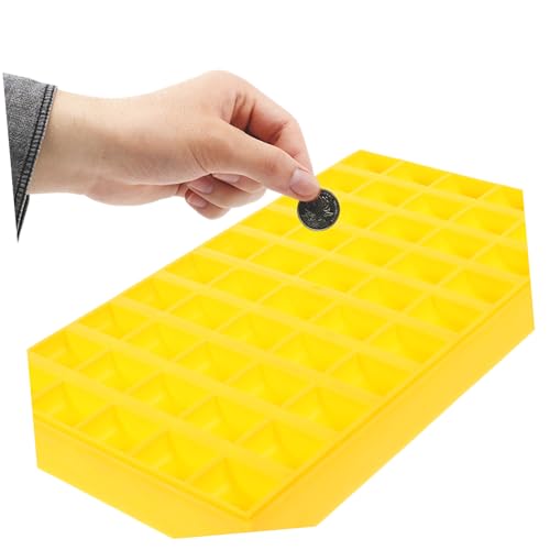 Caja organizadora robusta para monedas de plástico miniatura 3