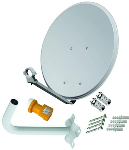 Kit Antena PARABOLICA TELEVES 60CM + LNB TELEVES + Soporte A Pared + Conexiones