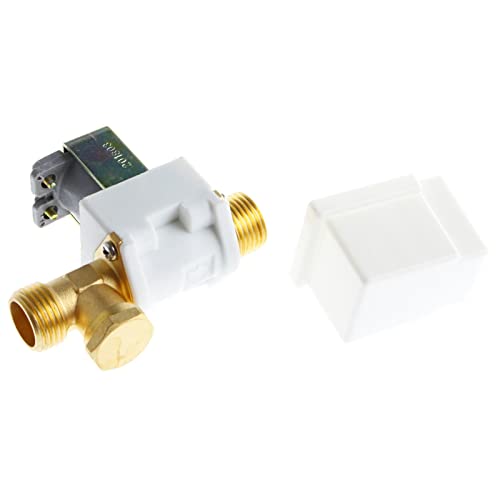Válvula solenoide eléctrica de latón G1/2 para control de agua y aire BSP 5