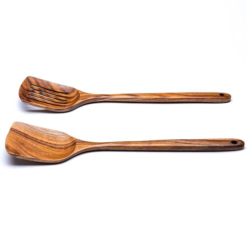 木べら 鍋用木製スクエアスパチュラ キッチン用品 キッチンツール フライ返し 炒め物