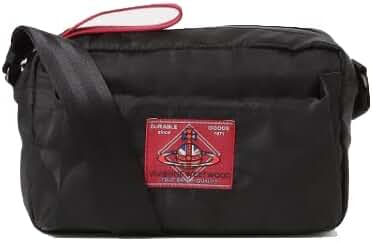 ヴィヴィアンウエストウッド チェッカーORB ドラム型ショルダーバッグ　ブラック Vivienne Westwood ACCESSORIES（ヴィヴィアンウエストウッド